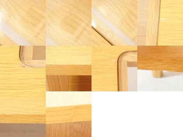 unico(ウニコ)のSIGNE(シグネ)シリーズのローテーブルです。オーク材の