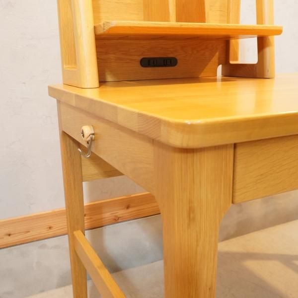 KEYUCA ケユカ ニノス 学習机とデスクワゴンのみ 本棚は別出品 KEYUCA