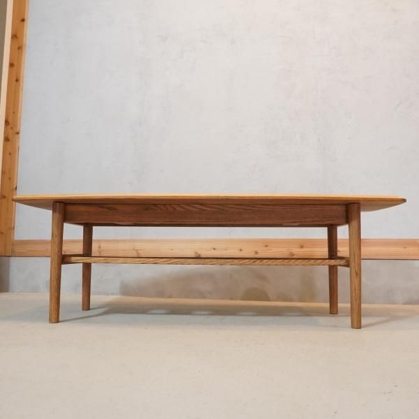 MOMO natural(モモナチュラル)のRIVER GATE LOW TABLE。オーク材の