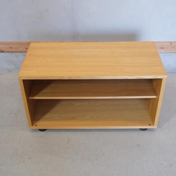 人気の無印良品(MUJI)のオーク材 スタッキングキャビネット