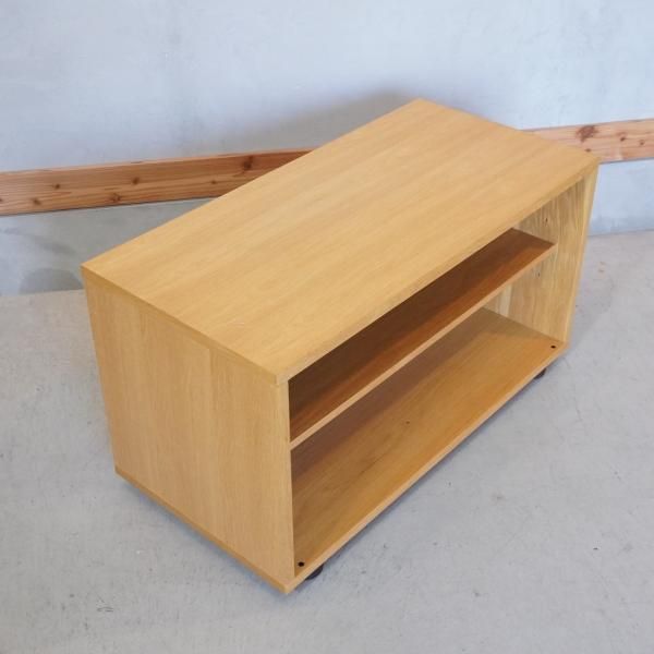 人気の無印良品(MUJI)のオーク材 スタッキングキャビネット