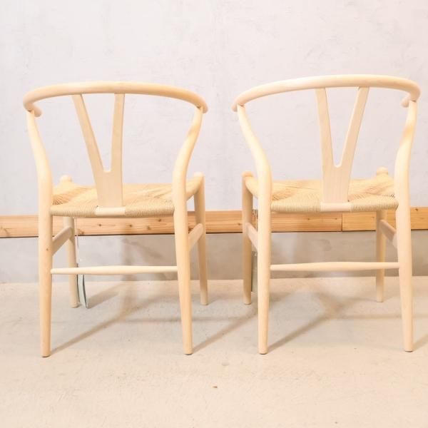 未使用品 CARL HANSEN & SON(カールハンセン＆サン)のCH24 Yチェア2脚