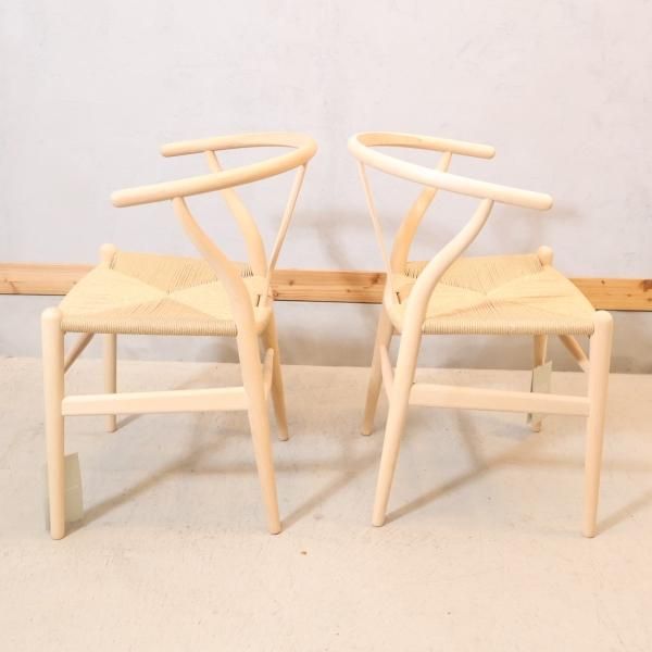 未使用品 CARL HANSEN & SON(カールハンセン＆サン)のCH24 Yチェア2脚