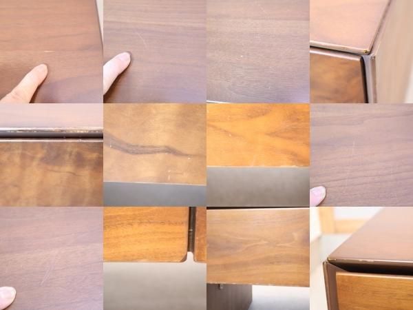 NAGNO INTERIOR(ナガノインテリア)のウォールナット材 両面引き出し