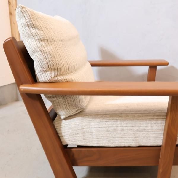 NAGANO INTERIOR(ナガノインテリア)のウォールナット材 1人掛けソファ