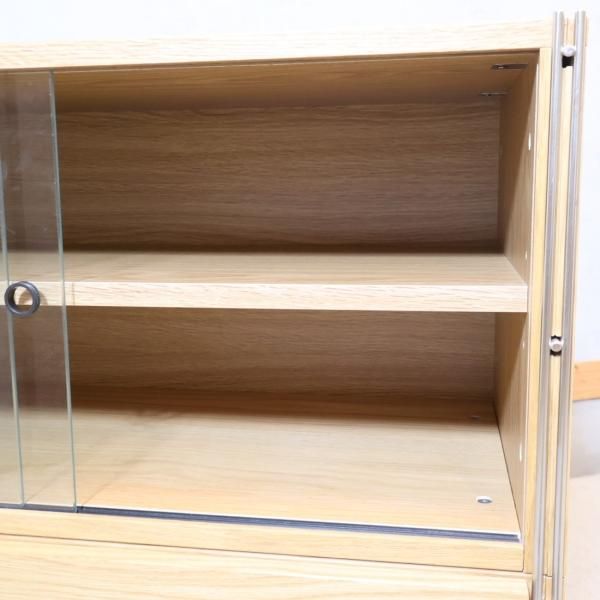 無印良品(MUJI)の人気のオーク材×ステンレスユニットシェルフ/ボックス