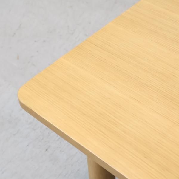 無印良品(MUJI)の人気のオーク材 ローテーブルです！北欧スタイルや和