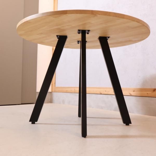 Kanademono(かなでもの)の人気シリーズTHE CAFE TABLE 天然木×ブラック