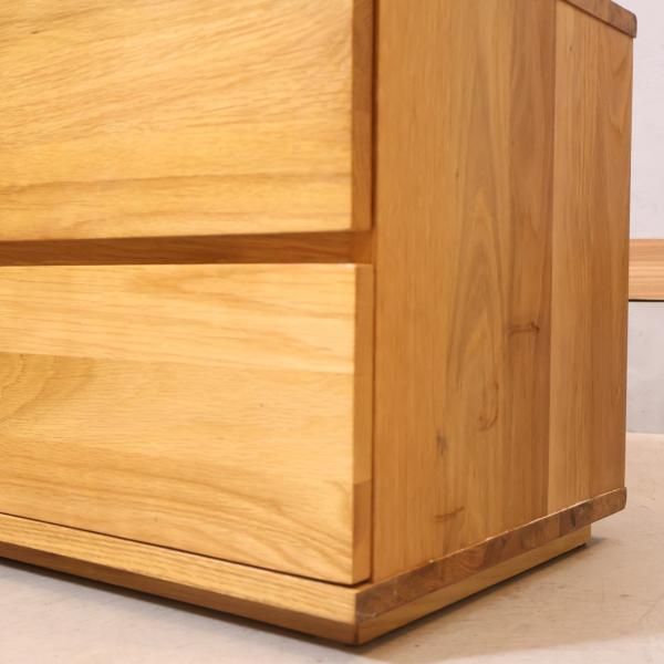 人気の無印良品(MUJI)のオーク無垢材 AVラック！！シンプルなTVボード