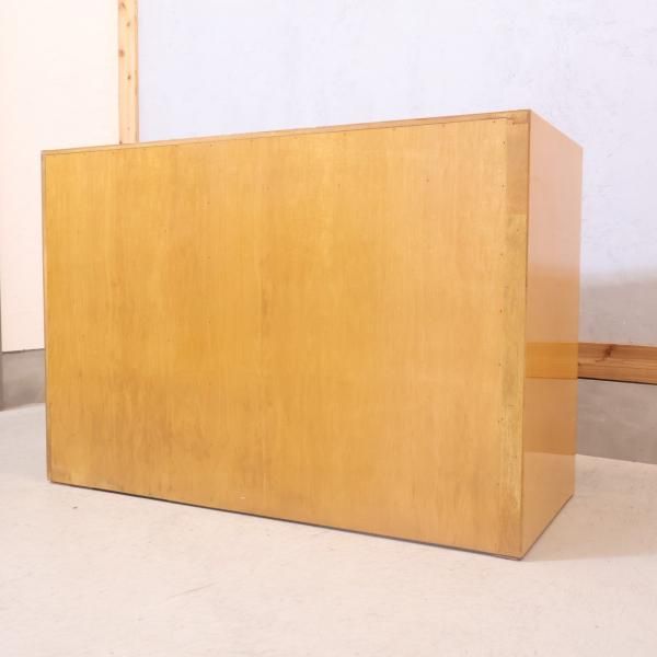 MATSUSO(松創)より稀少なバーズアイ・メープルを使用した片袖デスク