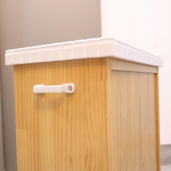 MOMO natural(モモナチュラル)のLAND(ランド) キッチンワゴン。パイン