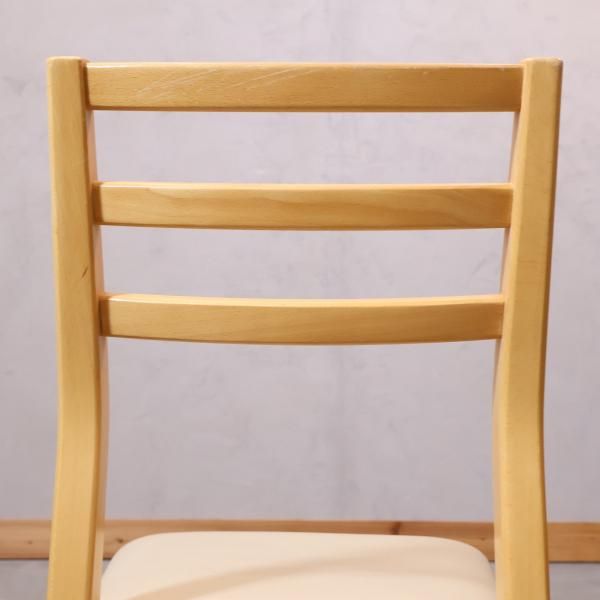 IDC OTSUKA(大塚家具)のフルート ダイニングチェア 2脚セットです