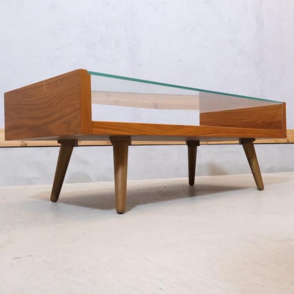 unico(ウニコ)の北欧テイストのウォールナット材 リビングテーブルECCO