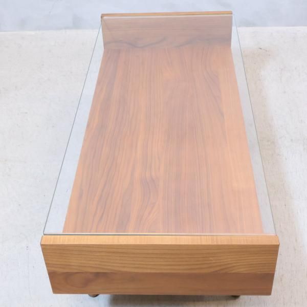 unico(ウニコ)の北欧テイストのウォールナット材 リビングテーブルECCO