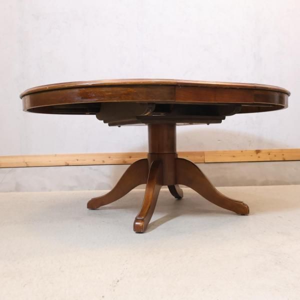 MITSUKOSHI(三越家具)の高級家具、Brugge(ブルージュ)のオーク材 伸長