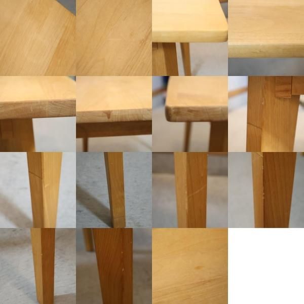 MOMO natural(モモナチュラル)の人気シリーズVIBOのダイニングテーブル