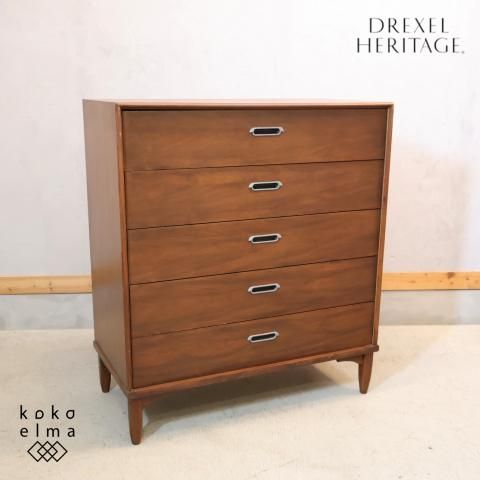 DREXEL HERITAGE(ドレクセルヘリテイジ)社のリシェル 5段チェストです