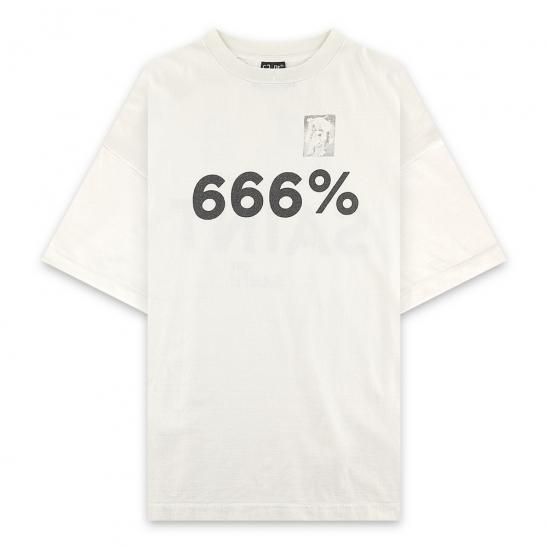 SAINT MXXXXXX(セントマイケル) 商品ページ - TEE 666% / WHITE