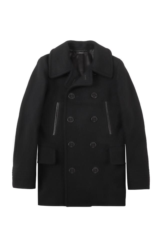 TOM FORD (トムフォード) MELTON PEACOAT (メルトン Pコート) ウール