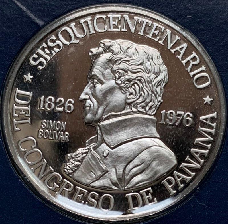 パナマ Panama シモン・ボリバル パナマ会議150周年 150バルボア