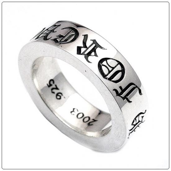 クロムハーツ リング/指輪 (CHROME HEARTS) 6mmスペーサー リング/CH
