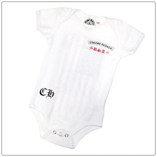 クロムハーツ（Chrome Hearts）ベイビー ロンパース クロスリンク
