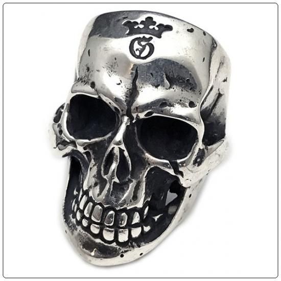 GABORATORY (ガボラトリー/ガボール) リング ラージ スカル ウィズ