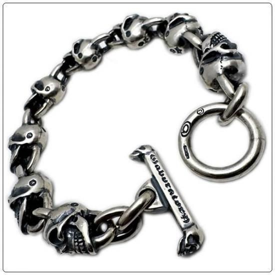 GABORATORY (ガボラトリー/ガボール) ブレスレット オール スカル