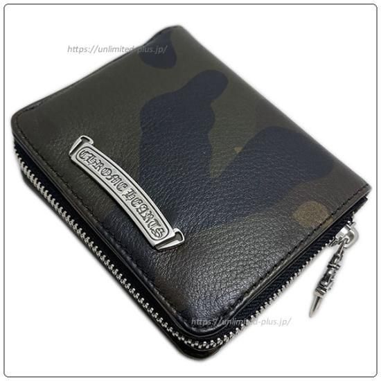 クロムハーツ 財布（Chrome Hearts）スクエア ジップ ビル タンクカモ