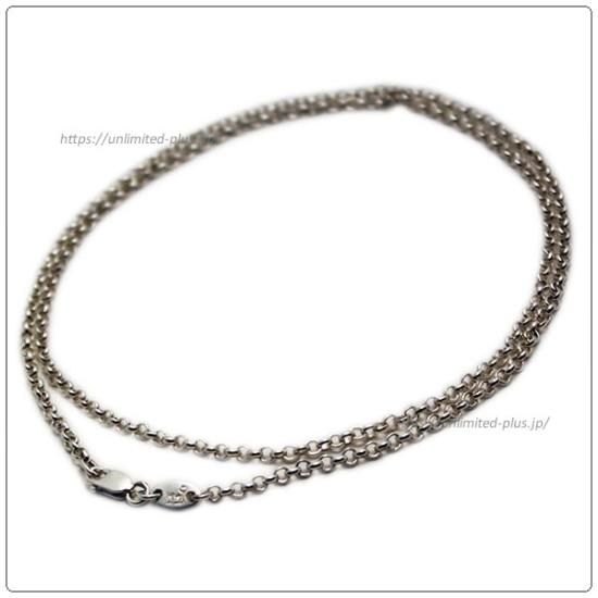クロムハーツ（Chrome Hearts）ネックレス チェーン ロールチェーン 18