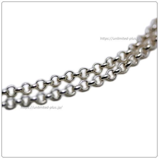 クロムハーツ（Chrome Hearts）ネックレス チェーン ロールチェーン 20