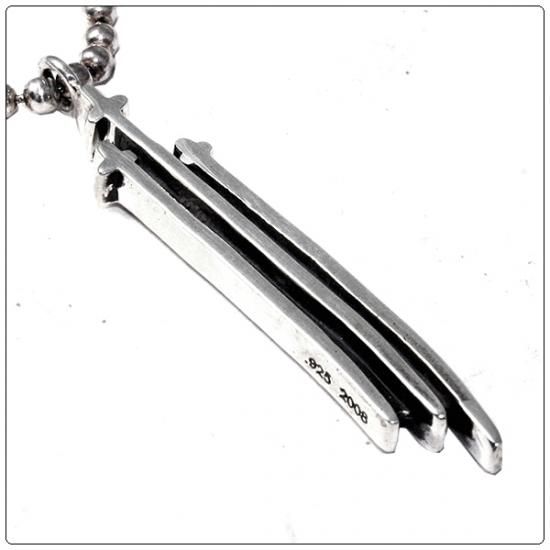 クロムハーツ（Chrome Hearts）ペンダント RS 3クロス チャーム