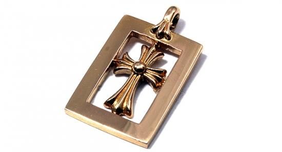 クロムハーツ（Chrome Hearts）ペンダント フレームド オープン