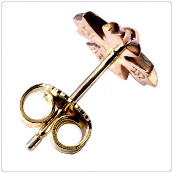 クロムハーツ（Chrome Hearts）ピアス 22Kゴールド #2 CHプラス