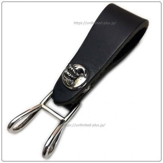 クロムハーツ（Chrome Hearts）ベルトループ クロウ ボタン ブラック