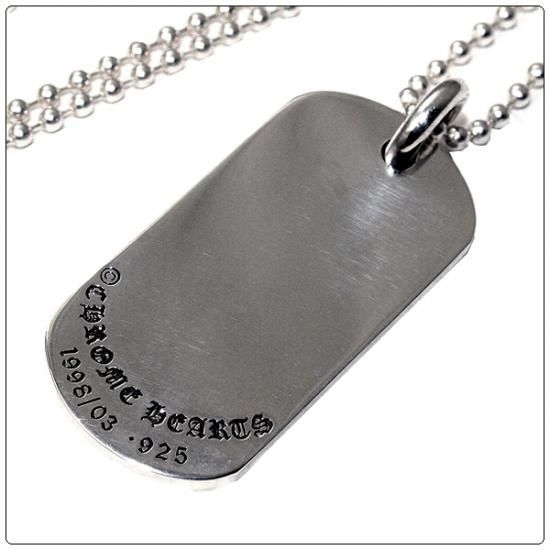 クロムハーツ（Chrome Hearts）ドッグタグ レイズドスターLA