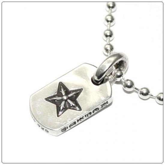 クロムハーツ（Chrome Hearts）ドッグタグ タイニースター ドッグタグ