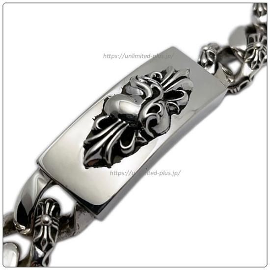 クロムハーツ ブレスレット（Chrome Hearts）ダガーハート/フローラル