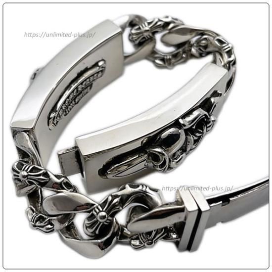 クロムハーツ ブレスレット（Chrome Hearts）ダガーハート/フローラル