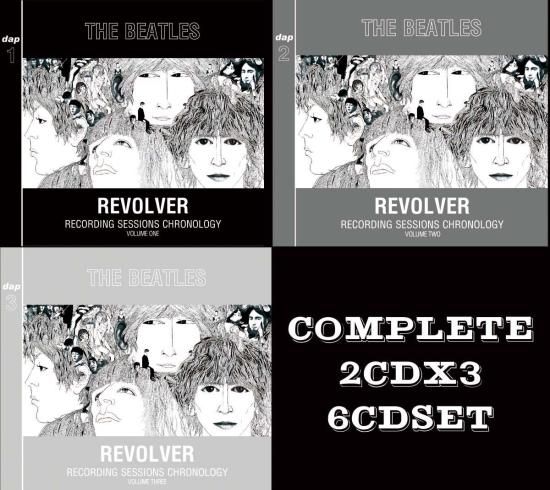 THE BEATLES / REVOLVER : RECORDING SESSIONS CHRONOLOGY VOL.1/2/3