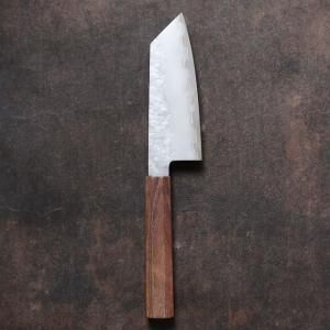 高村刃物 V10スペシャル 槌目 牛刀 黒合板柄 180mm 製造元 高村刃物製作所