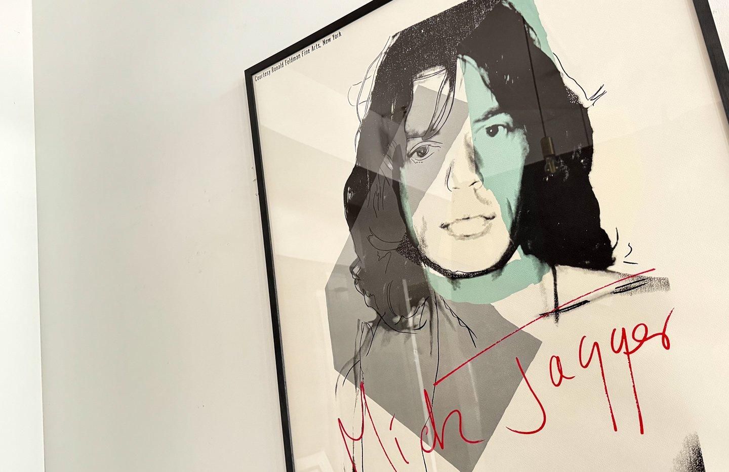 Andy Warhol / Mick Jagger Concert in Japan