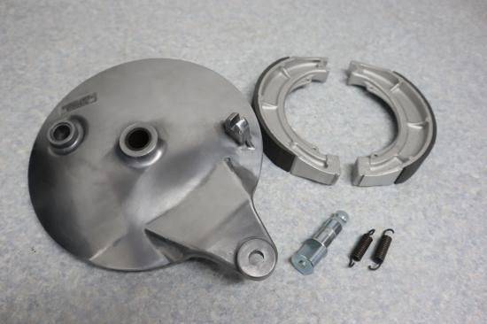 GS400 他スズキ用 スポーク,社外キャスト用 ブレーキパネル フルセット