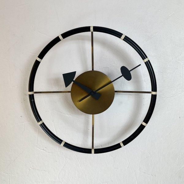 Steering Wheel Clock / Howard Miller - MID-Century MODERN