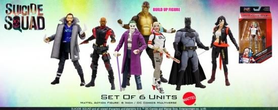 DCコミックス{マルチバース}：スーサイド・スクワッド 6種セット - RED