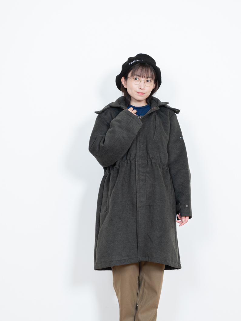M-65メルトンモッズコート|ブラック - KEY MEMORY鎌倉ファッションブランド