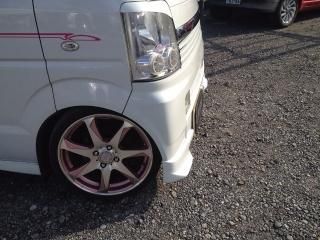 スズキ エブリィ ワゴン 64系 DA64 フロントバンパー アンダー リップ