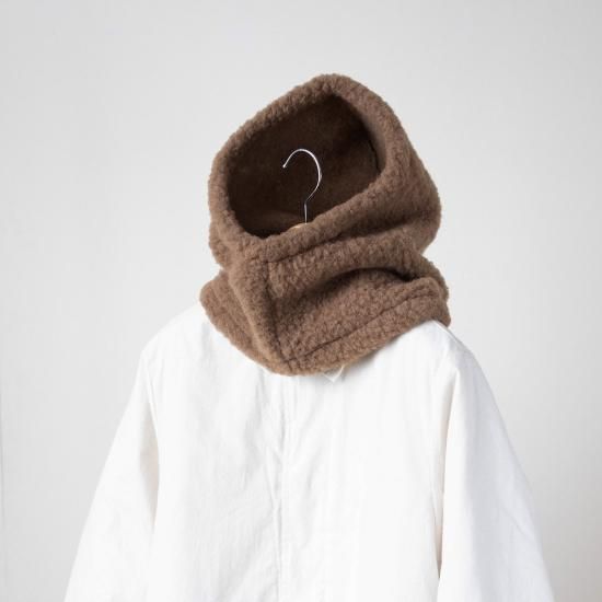 WOOL HOOD SNOOD (CAMEL) - The Tastemakers & Co. ONLINE SHOP