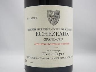 1995 ECHEZEAUX Henri Jayer 700,000 1995 エシェゾー アンリ