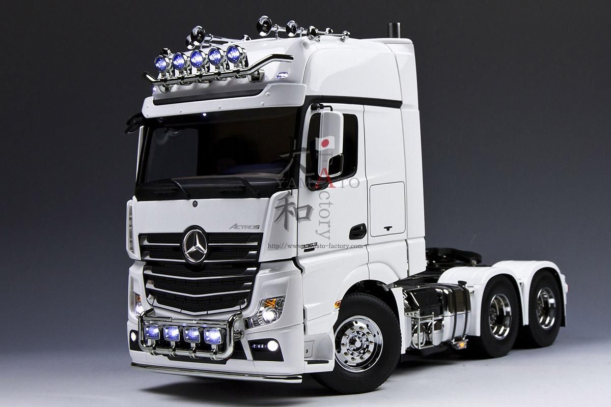 受注生産】 タミヤ1/14 ACTROS 3363 カスタム完成品 メスセデスベンツ